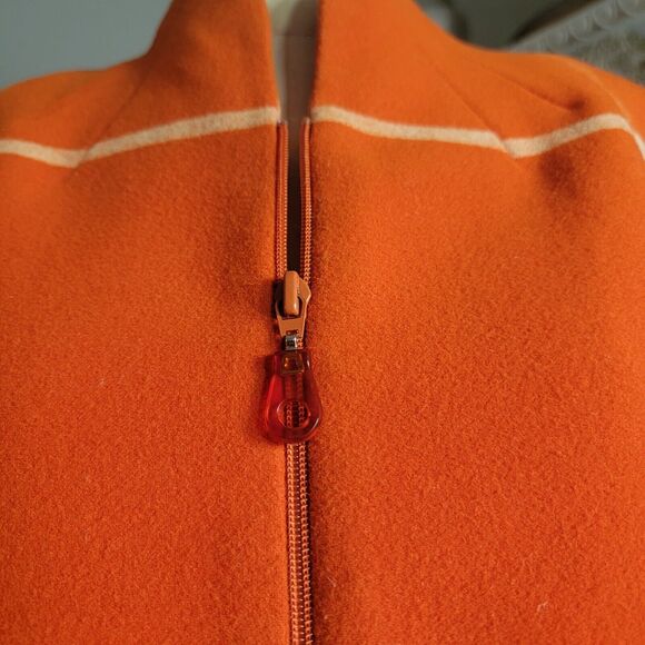 Vintage Orange Earl Rutenberg ladies blazer Sz XS USA Runs Big - Picture 2 of 6